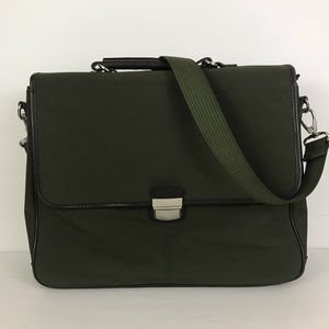 Banana Republic messenger laptop bag